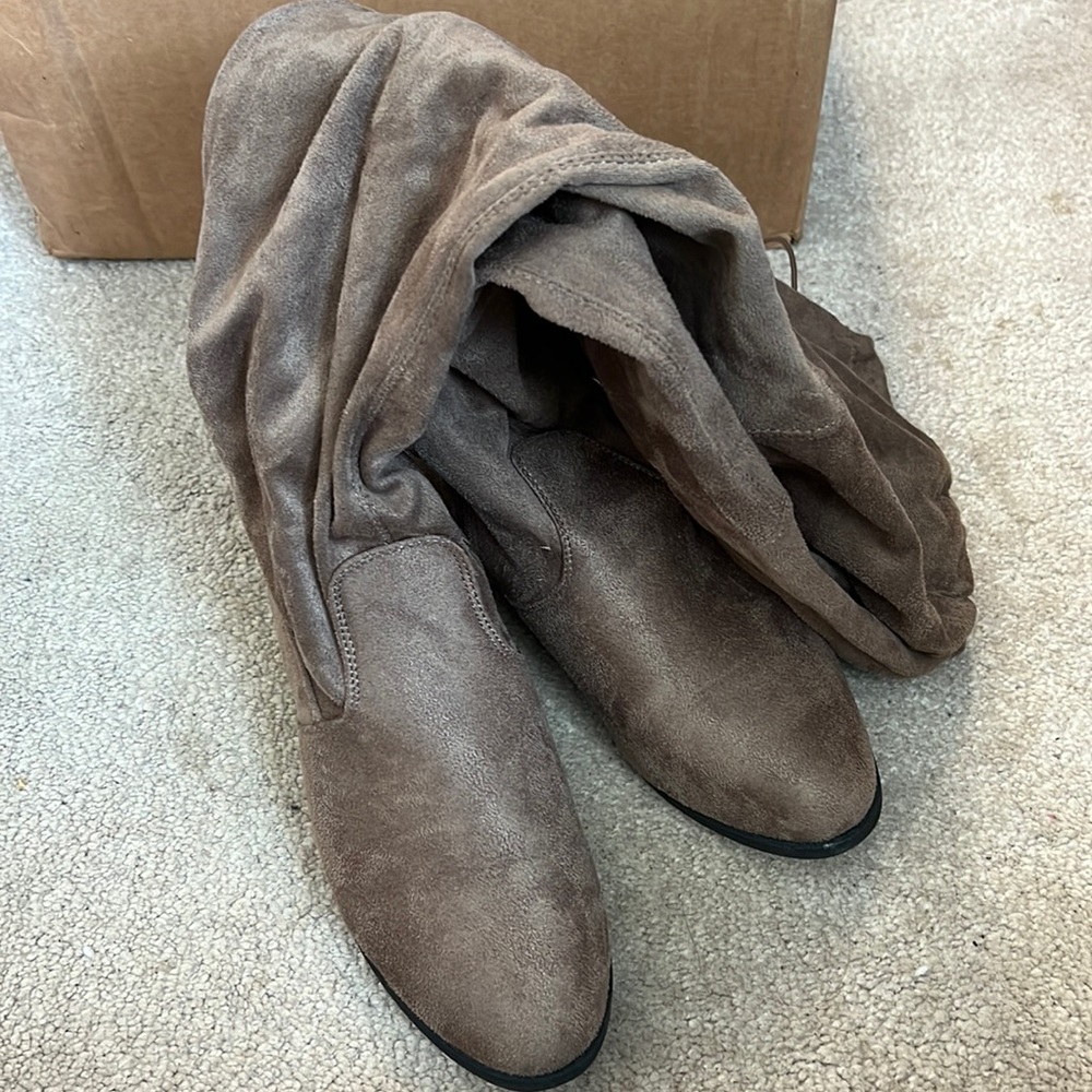 Over The Knee Suede Boots